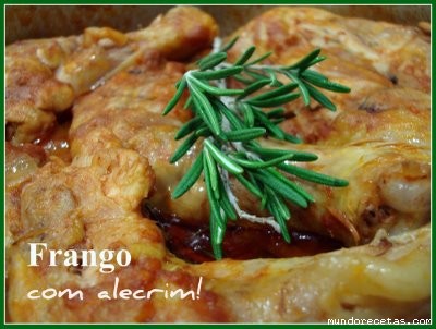 Receta de Pollo con romero Receta de Pollo con romero