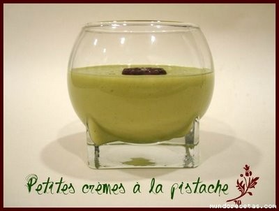 Receta de Natillas de pistacho (Thermomix)