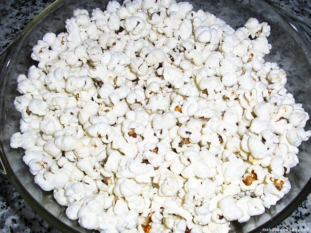 Receta de Palomitas de maíz de Cristina Galiano (microondas) Receta de Palomitas de maíz de Cristina Galiano (microondas)