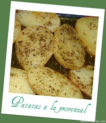 Receta de Patatas a la provenzal Receta de Patatas a la provenzal