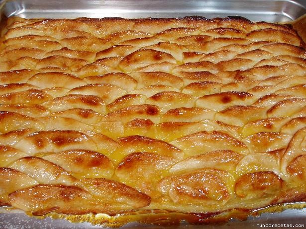 Receta de tarta crujiente de manzana Receta de tarta crujiente de manzana