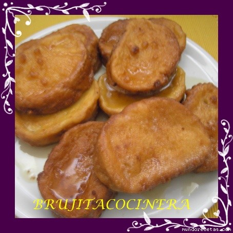 Receta de TORRIJAS DE MI TIA CHUNTA Receta de TORRIJAS DE MI TIA CHUNTA