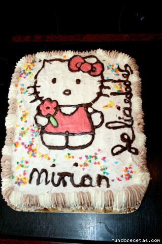 Receta de Tarta Kitty Thermomix Receta de Tarta Kitty Thermomix