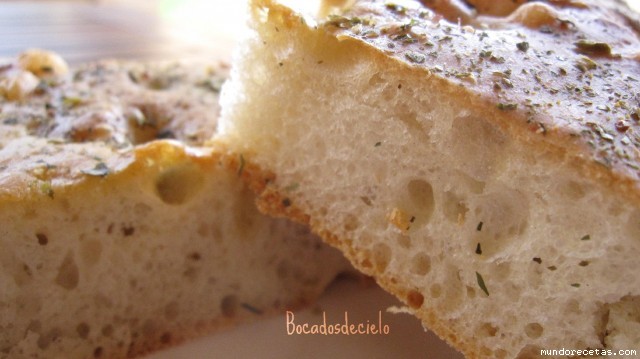 Receta de Focaccia de patata Receta de Focaccia de patata