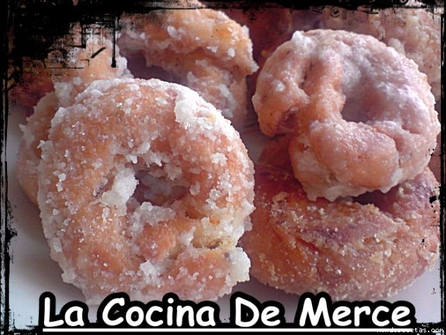 Receta de Rosquetes fritos Receta de Rosquetes fritos