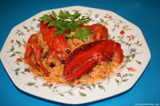 Receta de Arroz con Bogavante thermomix Receta de Arroz con Bogavante thermomix