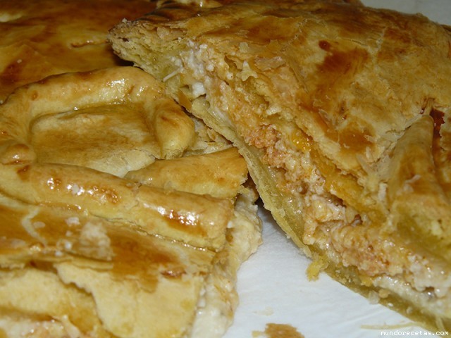 Receta de Empanada choripollo Receta de Empanada choripollo