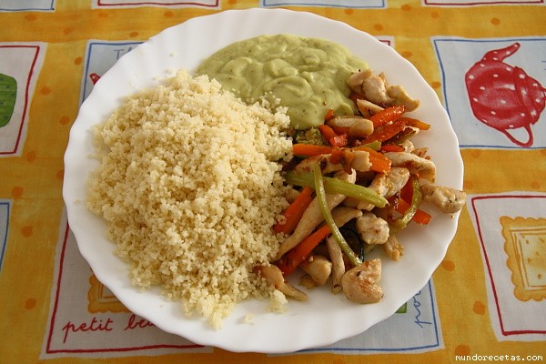 Receta de Pollo marinado con salsa de cominos Receta de Pollo marinado con salsa de cominos