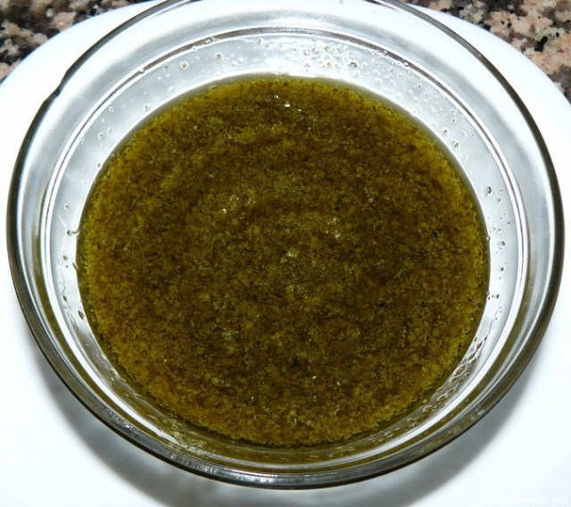 Receta de Salsa de albahaca (salsa pesto) Receta de Salsa de albahaca (salsa pesto)
