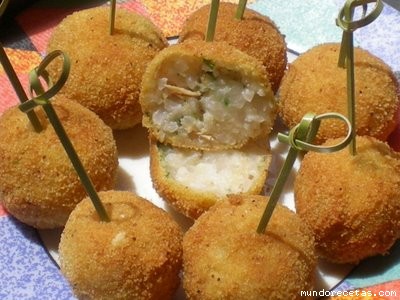 Receta de BOLITAS DE ARROZ!! Receta de BOLITAS DE ARROZ!!