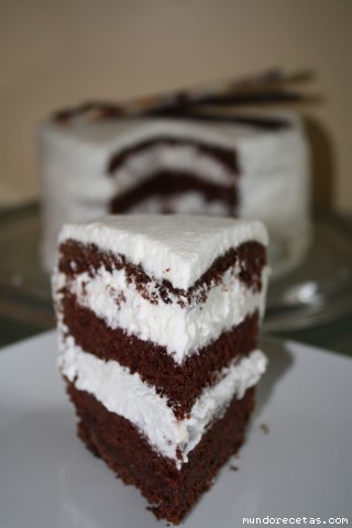 Receta de Devil's Food Cake (sin gluten) Receta de Devil's Food Cake (sin gluten)