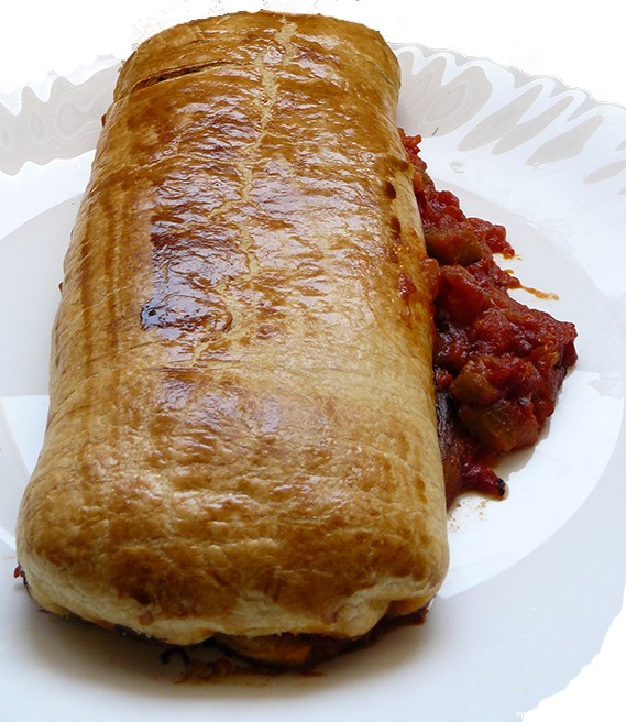 Receta de Hojaldre entomatado