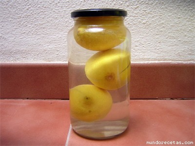 Receta de Limones encurtidos a la sal Receta de Limones encurtidos a la sal