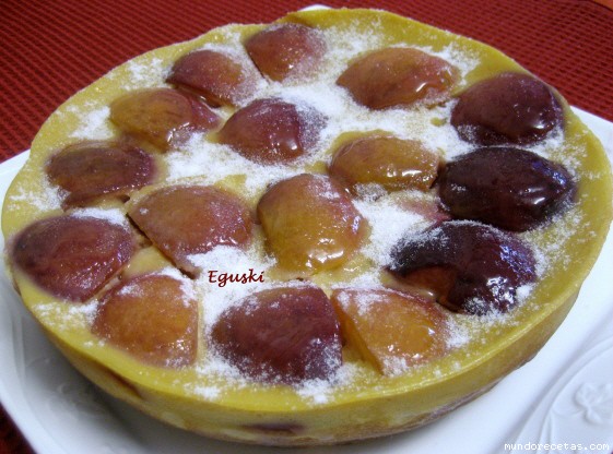 Receta de Pastel de melocotones (FC) Receta de Pastel de melocotones (FC)