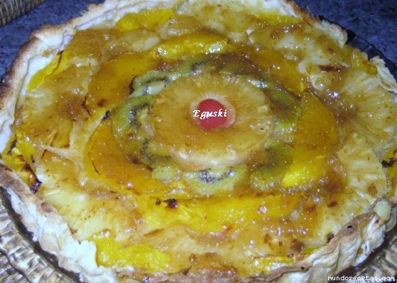 Receta de Hojadre de frutas Eguski Receta de Hojadre de frutas Eguski