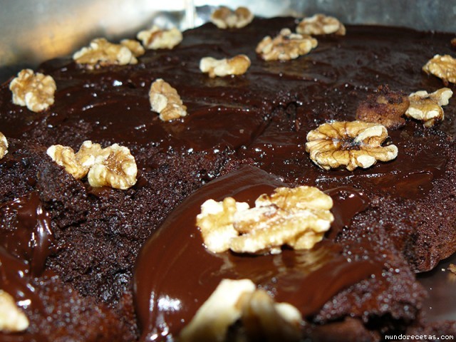 Receta de Brownie de chocolate y nueces Receta de Brownie de chocolate y nueces