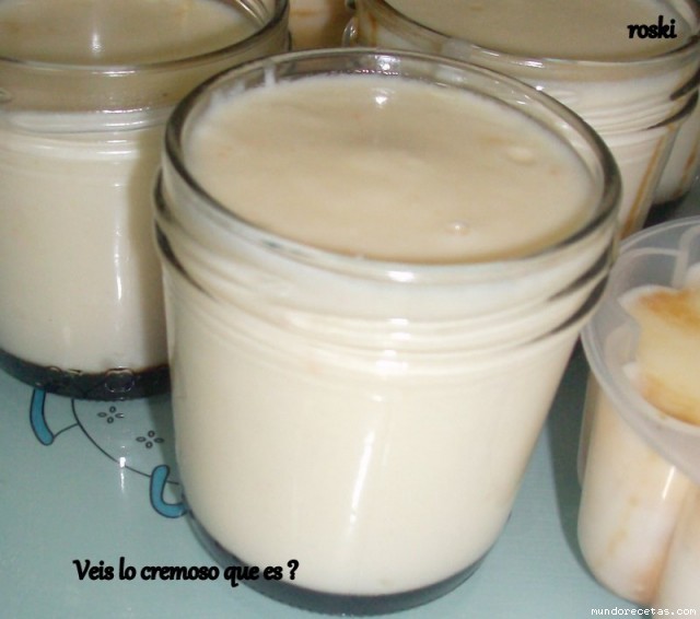 Receta de Yogures sabor a tarta de queso