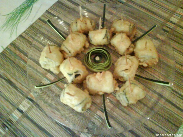 Receta de CALABACINES CON SORPRESA Receta de CALABACINES CON SORPRESA