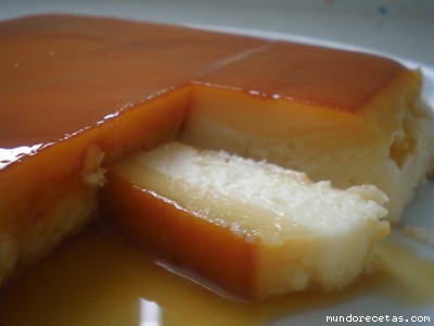 Receta de Tocino de cielo con tarta de queso