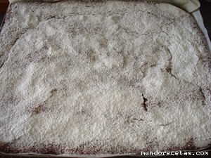Receta de Coca de llanda de chocolate (Mjmix) Receta de Coca de llanda de chocolate (Mjmix)