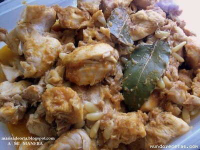 Receta de POLLO AL BRANDY. Receta de POLLO AL BRANDY.