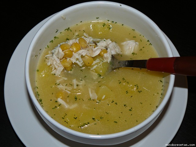 Receta de Sopa del corral Receta de Sopa del corral