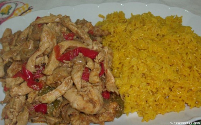 Receta de pollo a la mejicana (fc) Receta de pollo a la mejicana (fc)