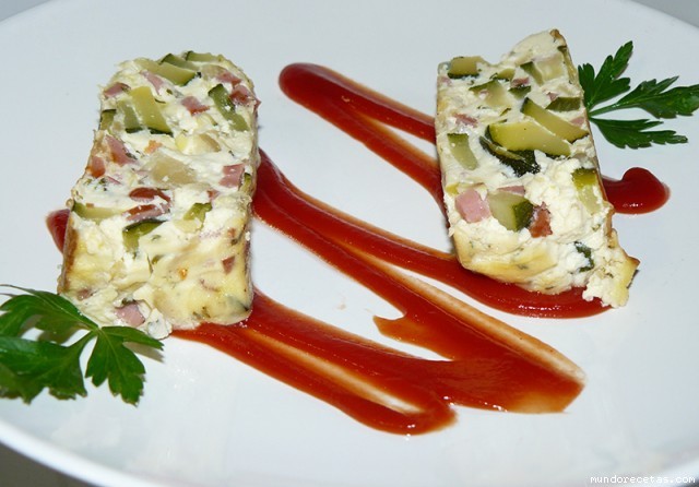 Receta de Puding de calabacín Receta de Puding de calabacín