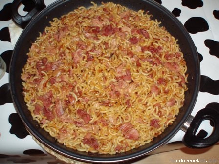 Receta de Fideu con Codillo