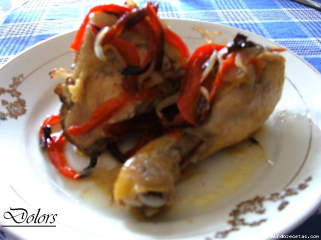 Receta de Pollo con jamón al horno Receta de Pollo con jamón al horno