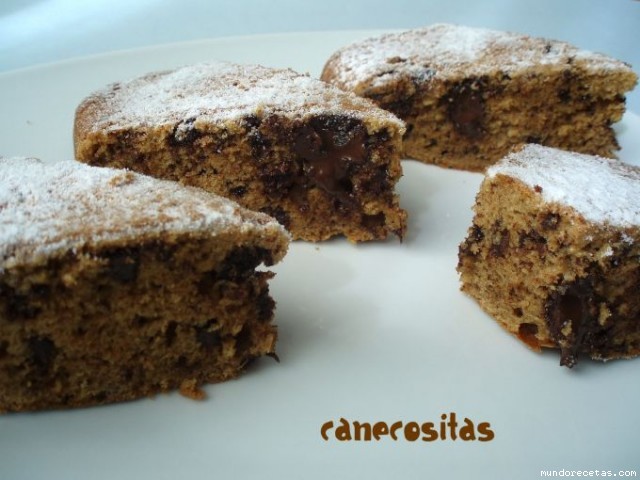 Receta de Bizcocho de galletas y chocolate