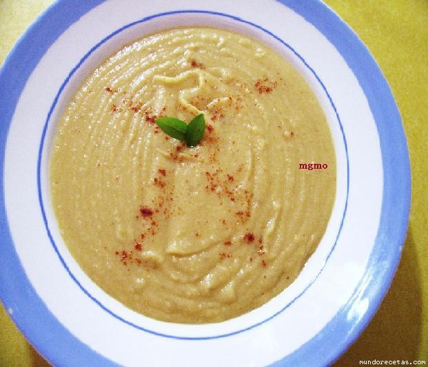 Receta de puré de garbanzos y comino Receta de puré de garbanzos y comino