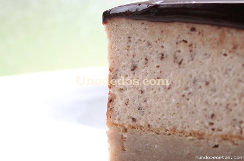 Receta de Tarta mousse de castañas y chocolate Receta de Tarta mousse de castañas y chocolate