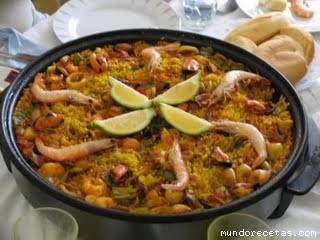 Receta de Paellón de marisco Receta de Paellón de marisco