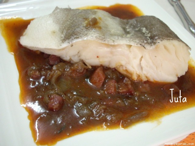 Receta de BACALAO AL VAPOR CON SALSA VIZCAÍNA Receta de BACALAO AL VAPOR CON SALSA VIZCAÍNA