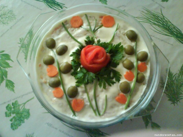 Receta de Ensaladilla rusa Receta de Ensaladilla rusa