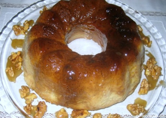 Receta de Pudin de pan (Microondas) Receta de Pudin de pan (Microondas)