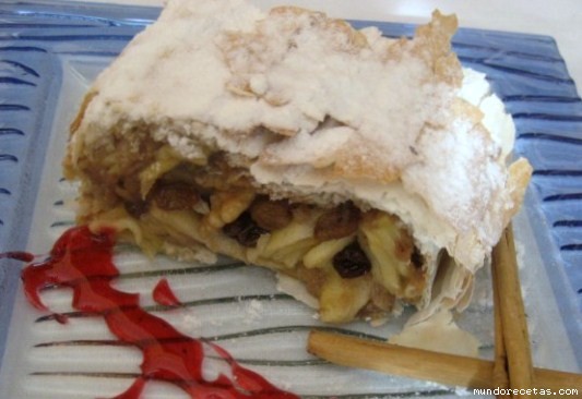Receta de Strudell de manzana Receta de Strudell de manzana
