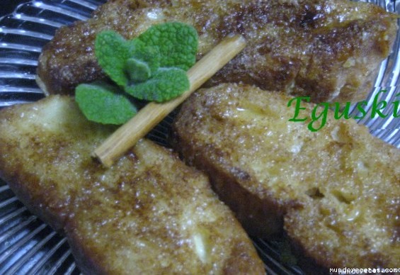 Receta de Torrijas (Thermomix)