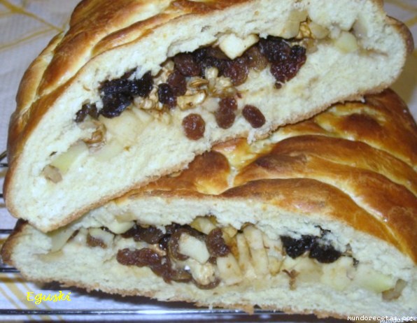 Receta de Trenza rellena (Thermomix) Receta de Trenza rellena (Thermomix)