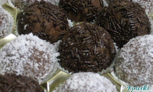 Receta de Trufas de chocolate (Thermomix)