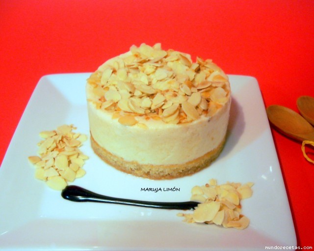 Receta de Semifrío de turrón y yogur Receta de Semifrío de turrón y yogur