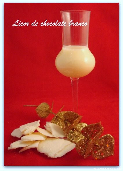 Receta de Licor de chocolate blanco