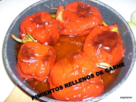 Receta de pimientos rellenos fáciles Receta de pimientos rellenos fáciles