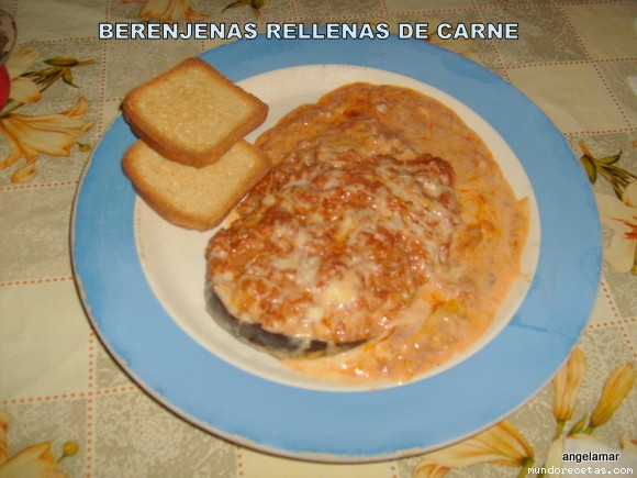 Receta de Berenjenas rellenas fáciles Receta de Berenjenas rellenas fáciles