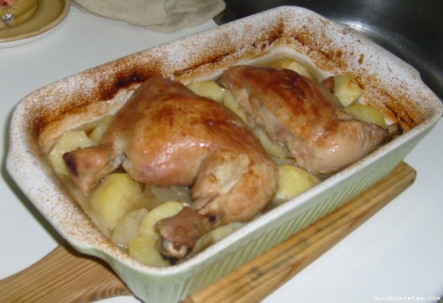 Receta de pollo asado fácil Receta de pollo asado fácil