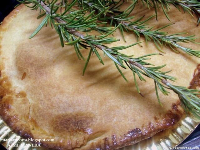 Receta de Pastel de pollo. Receta de Pastel de pollo.