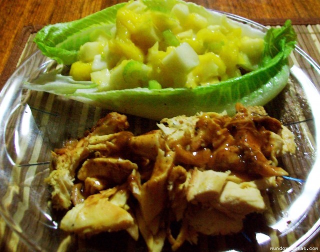 Receta de Pollo Rostizado con Salsa de Naranja y Mandarina Receta de Pollo Rostizado con Salsa de Naranja y Mandarina