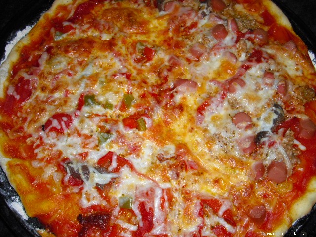 Receta de PIZZA TH LIDIA Receta de PIZZA TH LIDIA
