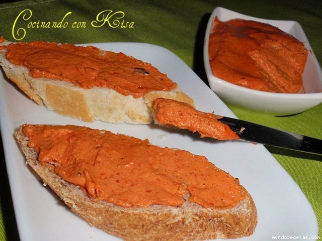 Receta de PATE DE PIMIENTOS DE PIQUILLO (fussioncook) Receta de PATE DE PIMIENTOS DE PIQUILLO (fussioncook)
